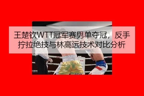 王楚钦WTT冠军赛男单夺冠，反手拧拉绝技与林高远技术对比分析
